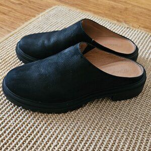 The Bradley Lugsole Mule In Nubuck - Size 8